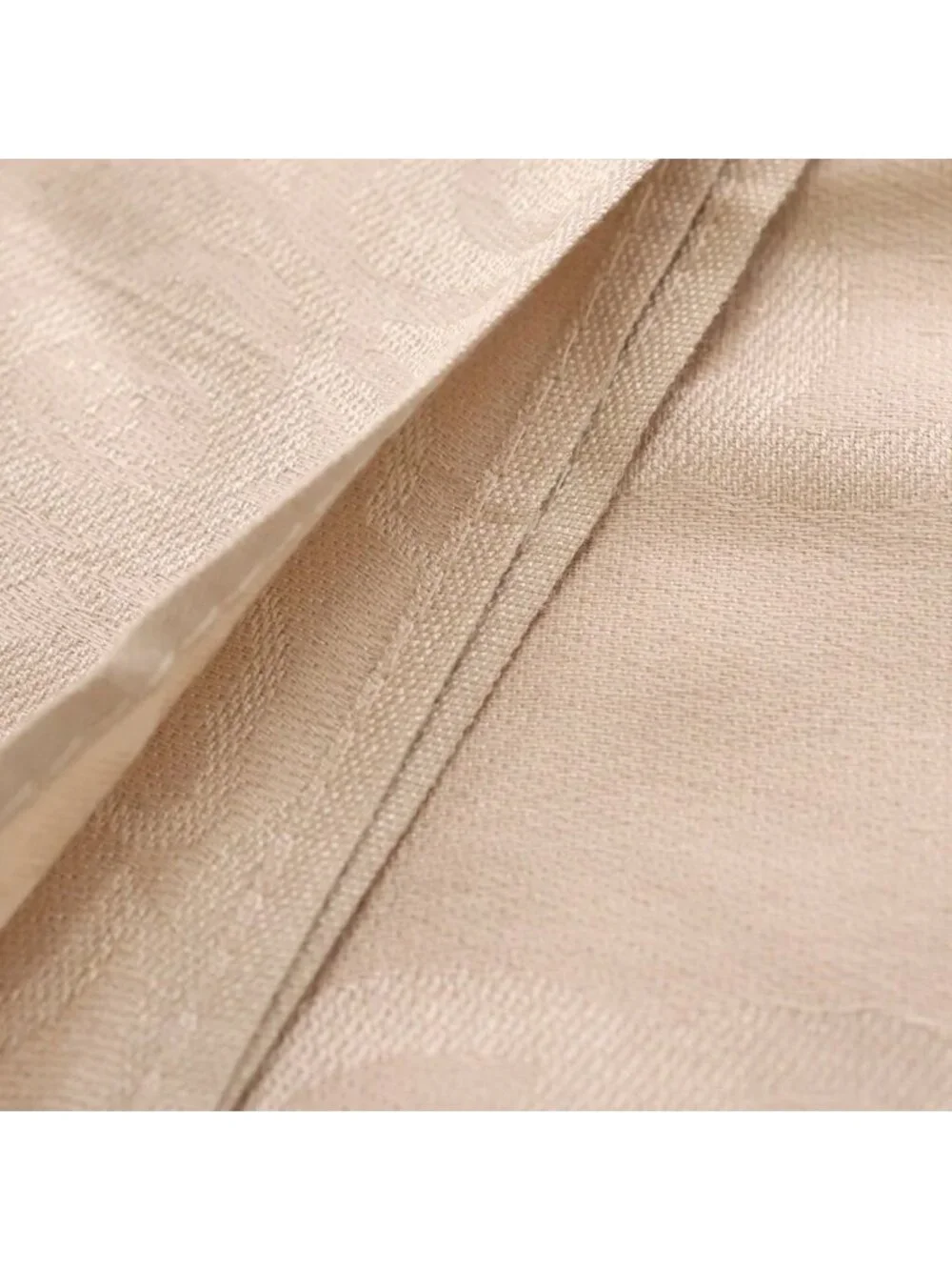 Chanel Camellia Silk Shawl Pink Beige Scarf
